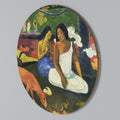 AREAREA BY GAUGUIN Στρογγυλός πίνακας ζωγραφικής
