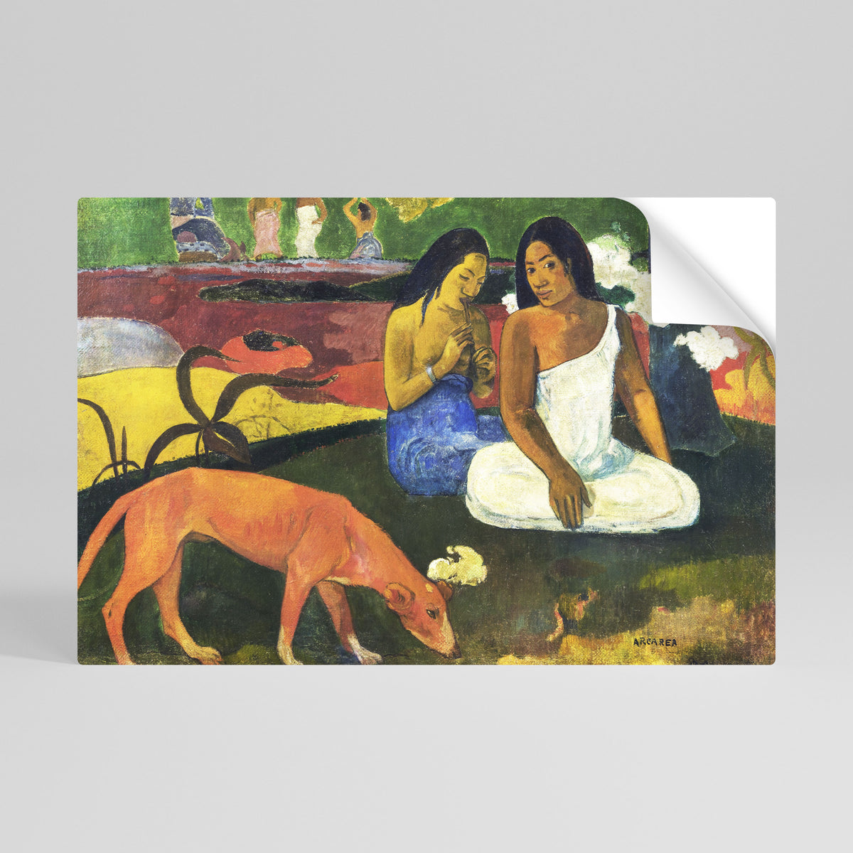 AREAREA BY GAUGUIN Αυτοκόλλητη Αφίσα οριζόντια