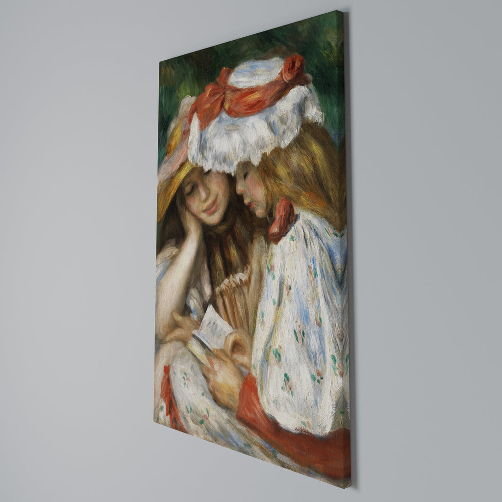 MUSE OF YOUTHFUL DREAMS Vertical Canvas Print