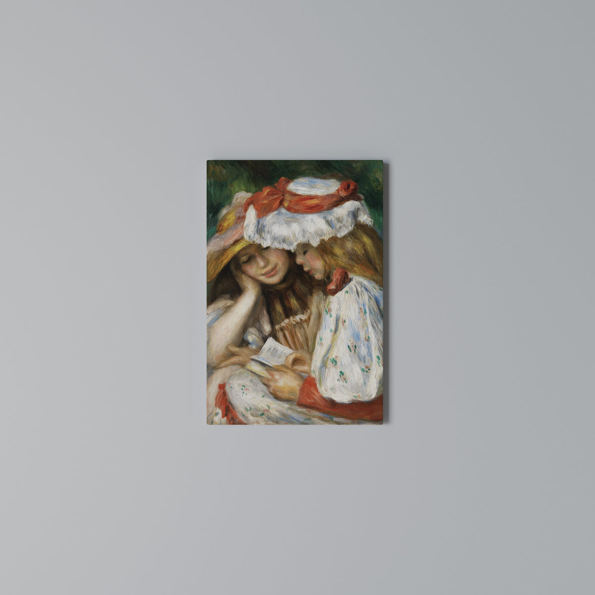 MUSE OF YOUTHFUL DREAMS Vertical Canvas Print