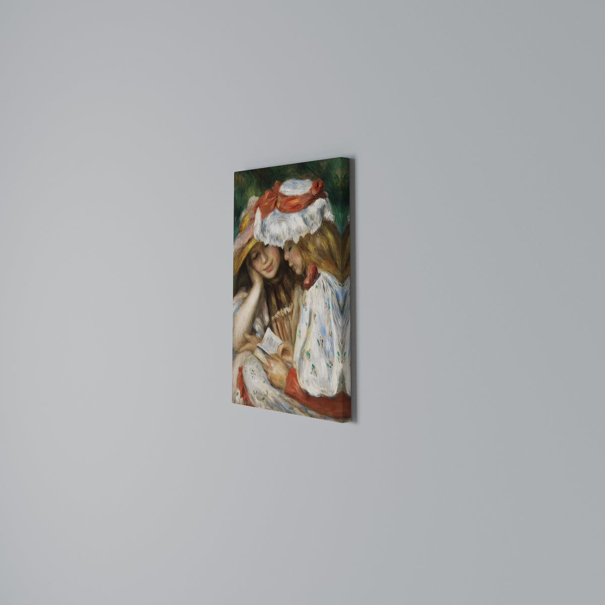 MUSE OF YOUTHFUL DREAMS Vertical Canvas Print