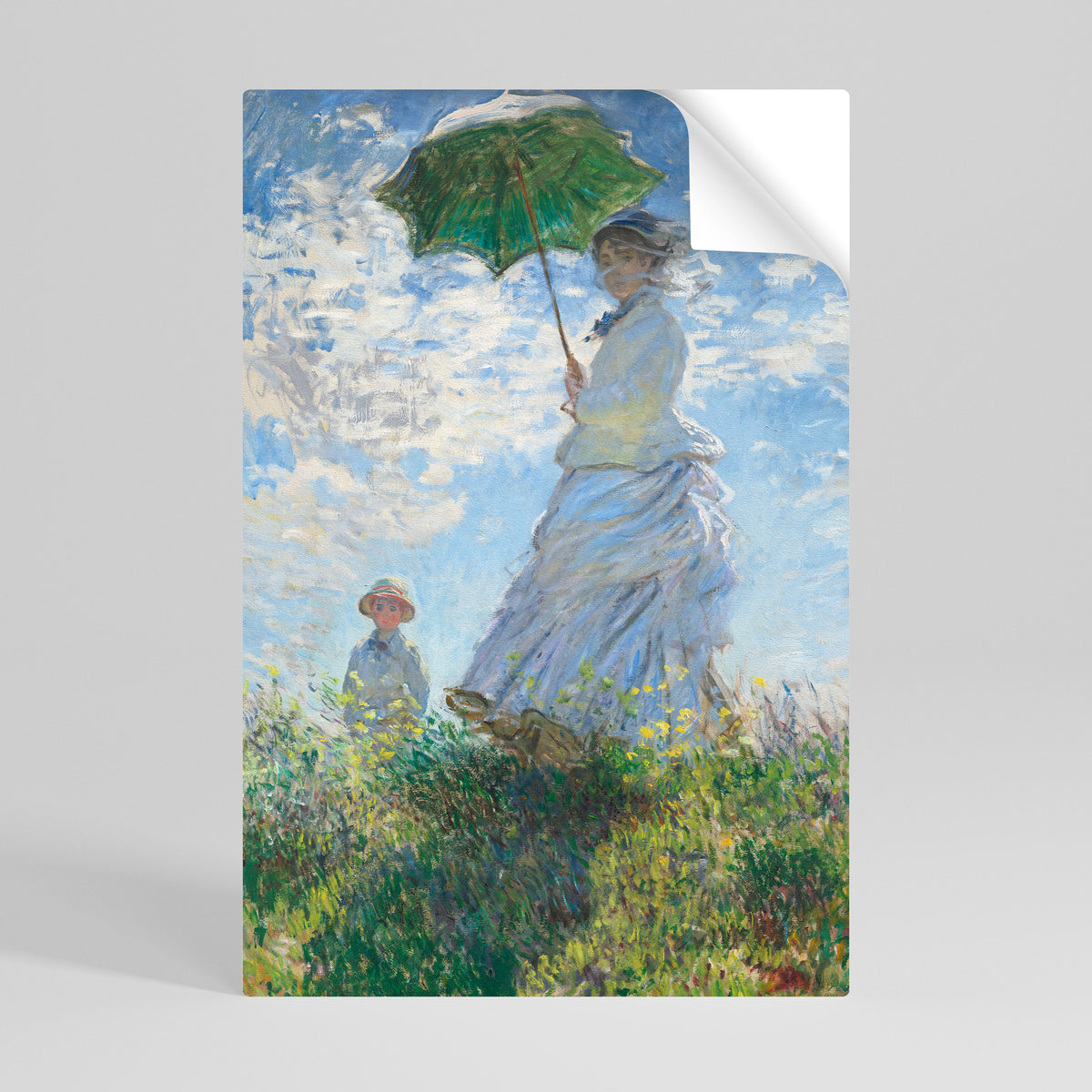 WHISPERS OF SPRING Selbstklebendes Poster - Hochformat