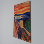 THE SCREAM Κατακόρυφος Πίνακας σε Καμβά