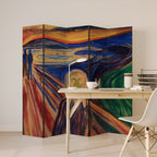 THE SCREAM 5-Panel Room Divider