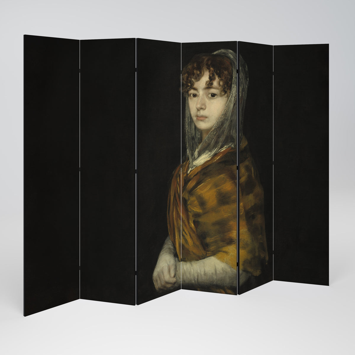 WHISPERS OF HISTORY 6-Panel Room Divider