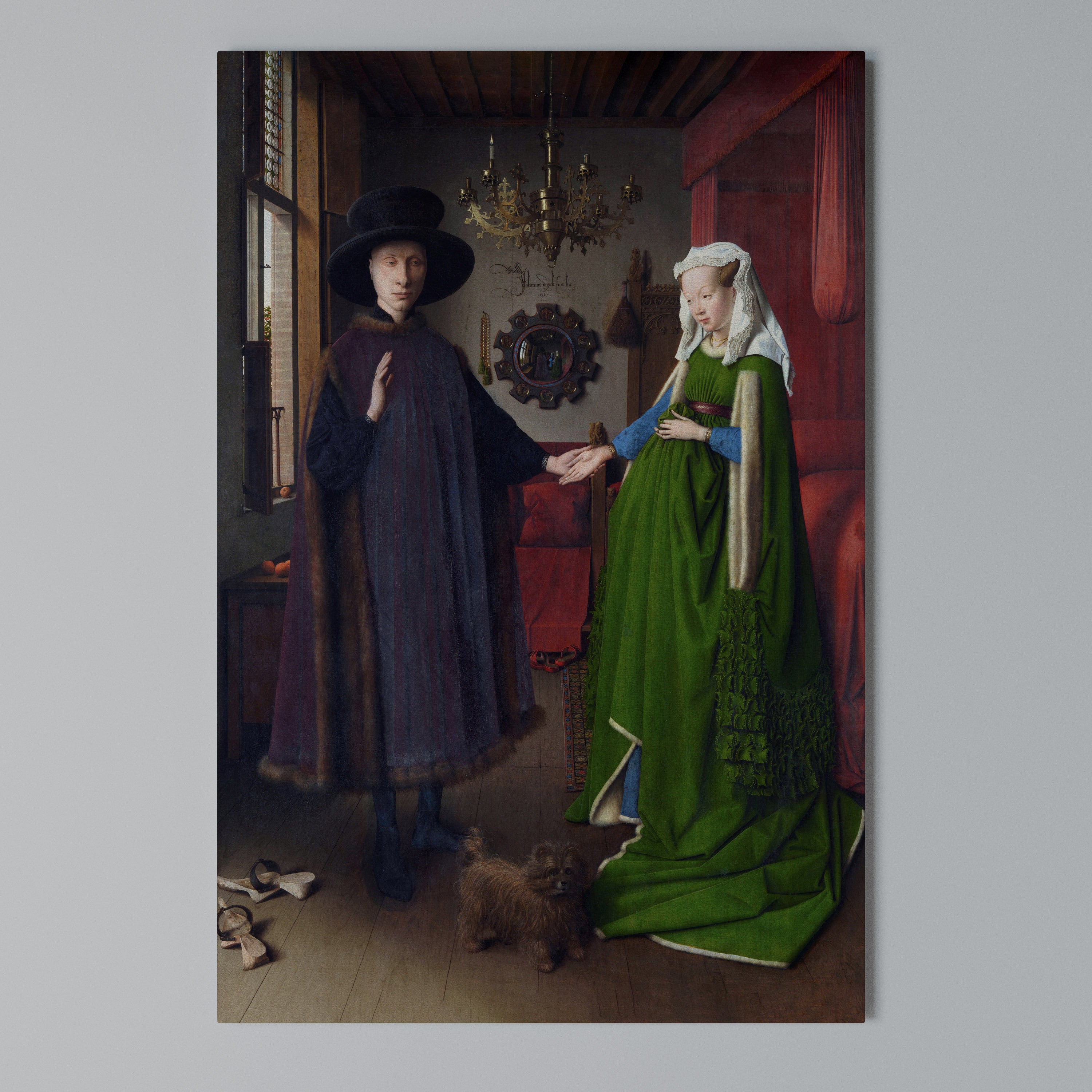 TIMELESS AFFECTION Vertical Canvas Print