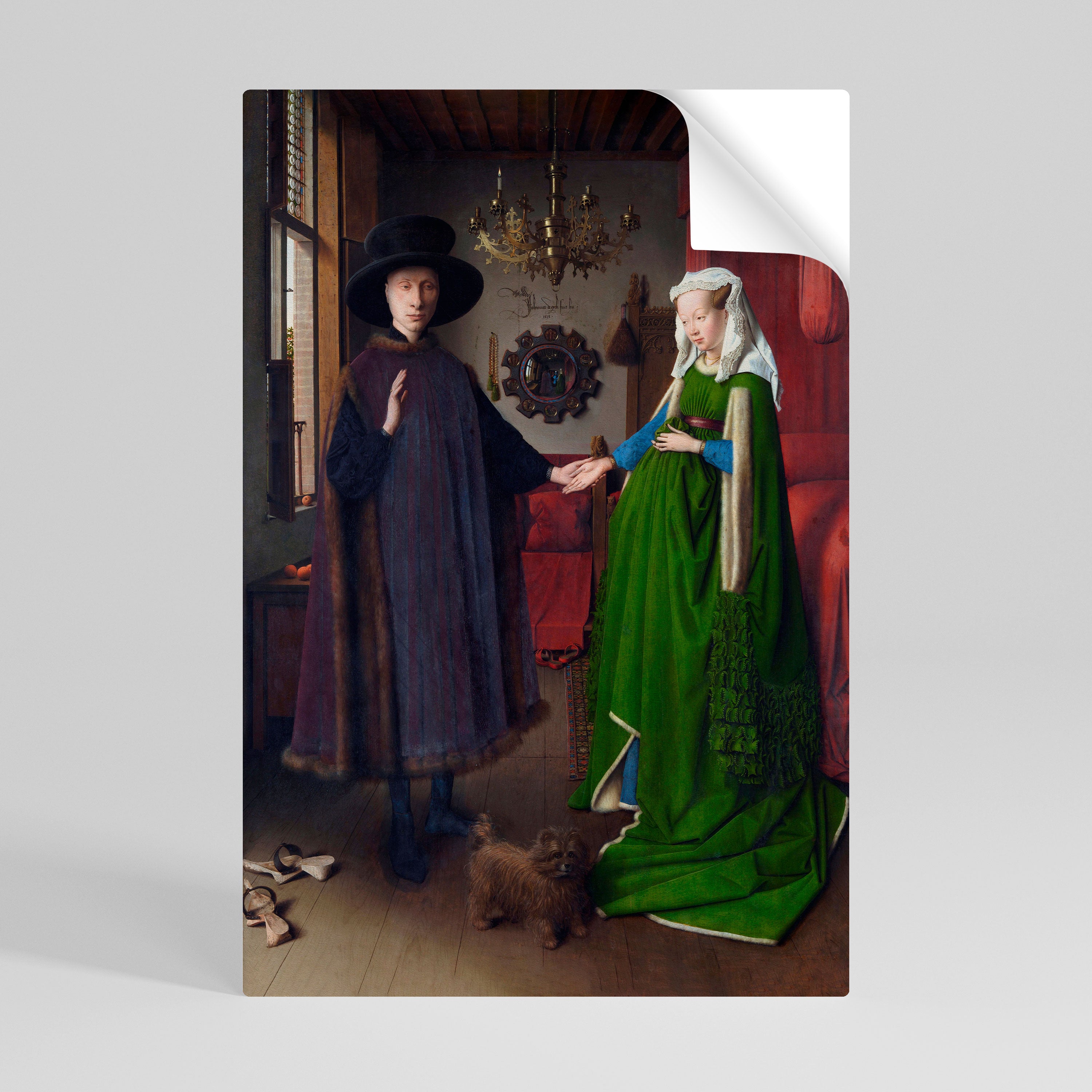 TIMELESS AFFECTION Selbstklebendes Poster - Hochformat