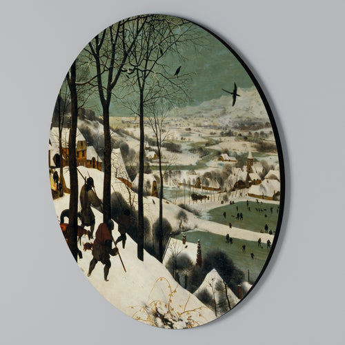 FROSTBITTEN ADVENTURES Στρογγυλός πίνακας ζωγραφικής