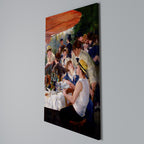 LUNCHEON OF THE BOATING PARTY Vertical Canvas Print