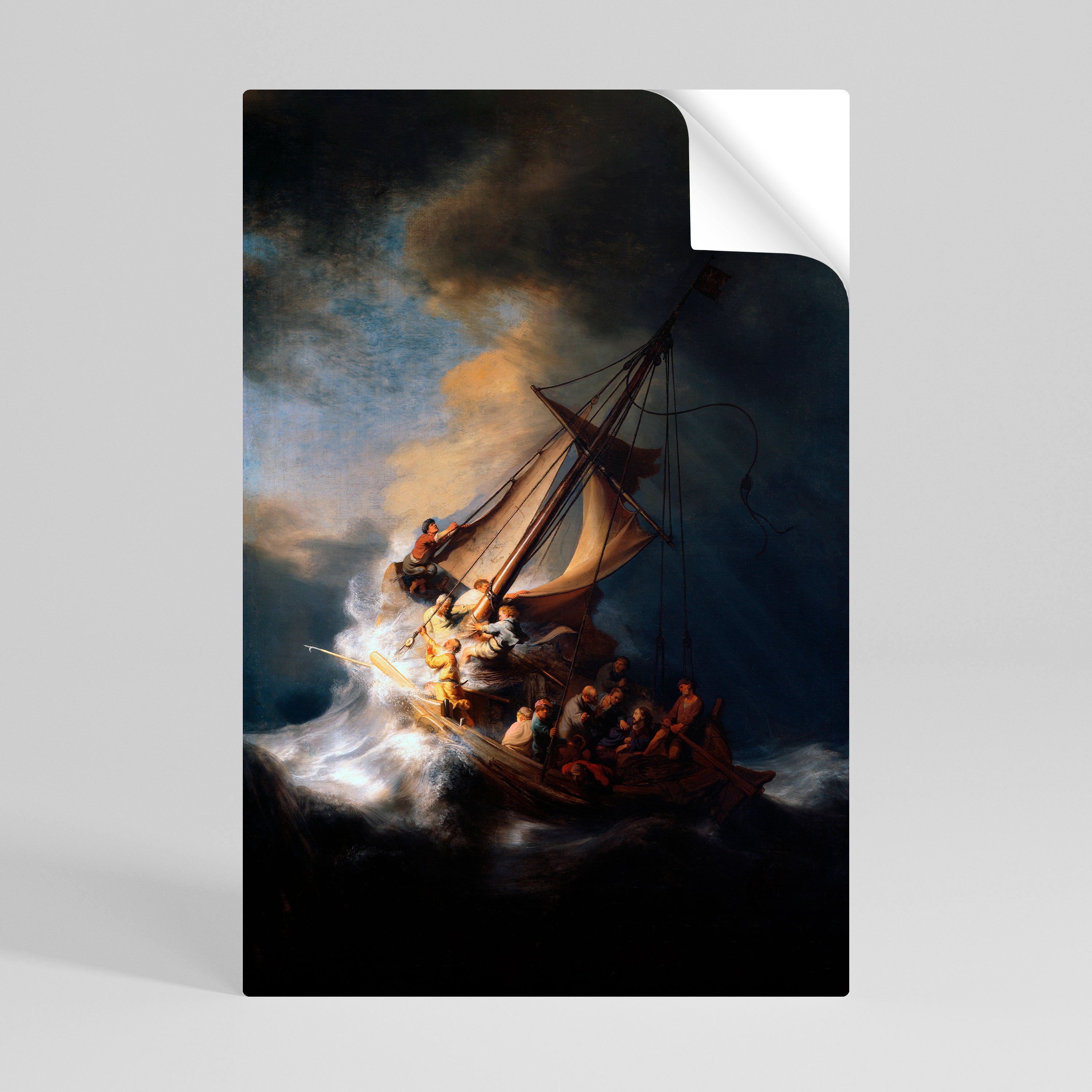 STORM OF HEROES Selbstklebendes Poster - Hochformat