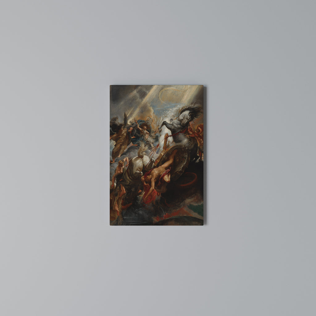 FURY IN MOTION Vertical Canvas Print