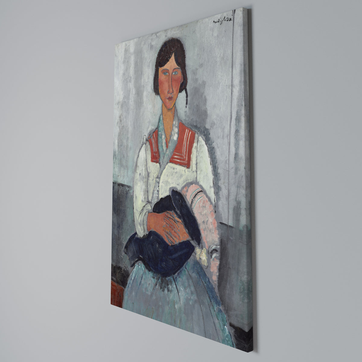 A MOMENT IN TIME Vertical Canvas Print