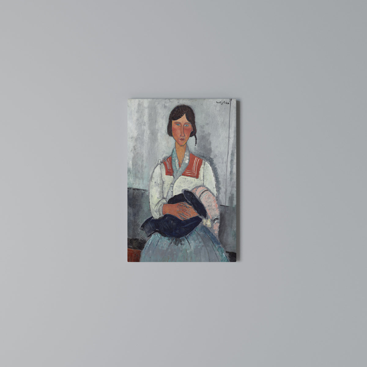 A MOMENT IN TIME Vertical Canvas Print