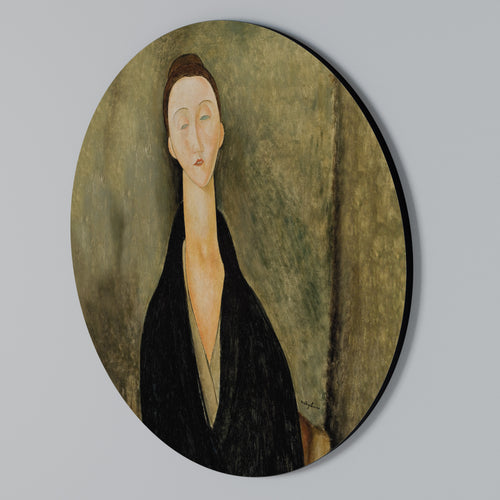 AMEDEO MODIGLIANI Rundes Wandbild
