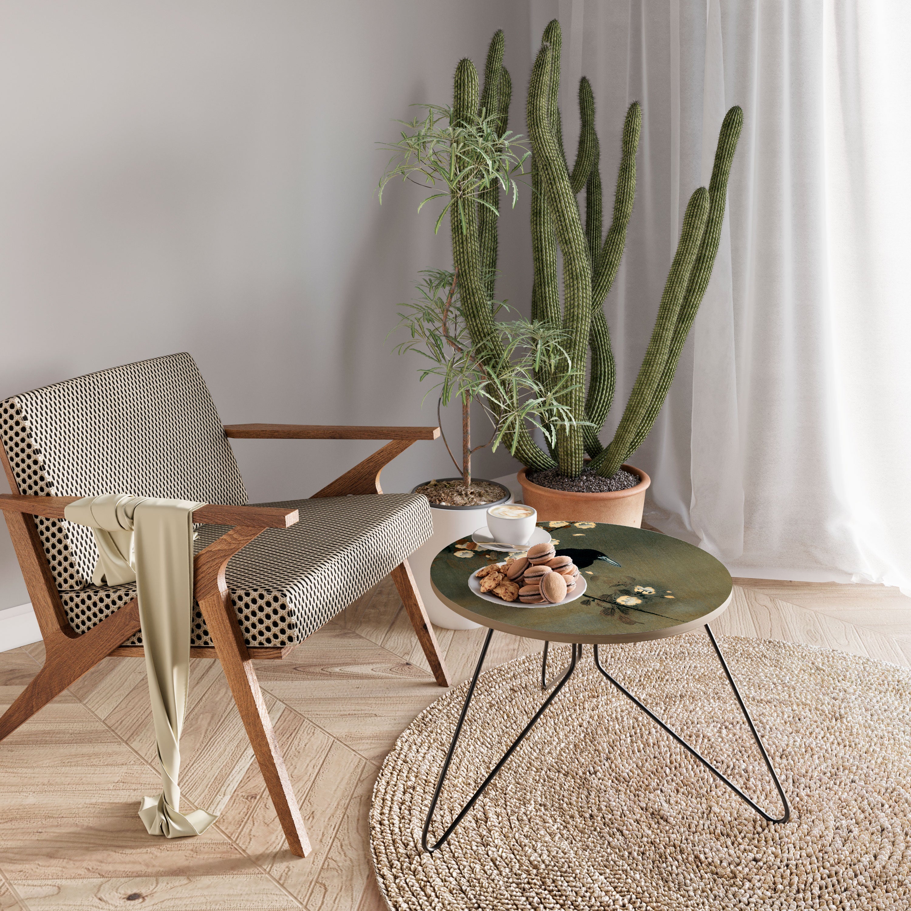 PETALS AND CROWS Mesa de Centro