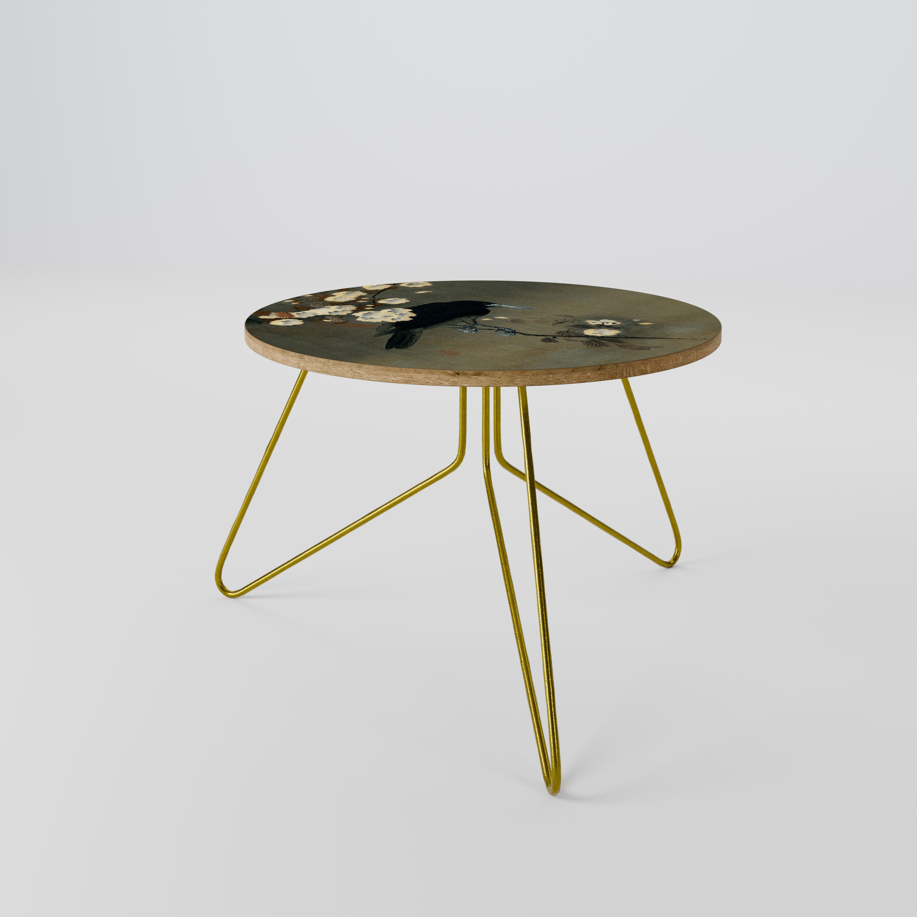 PETALS AND CROWS Mesa de centro