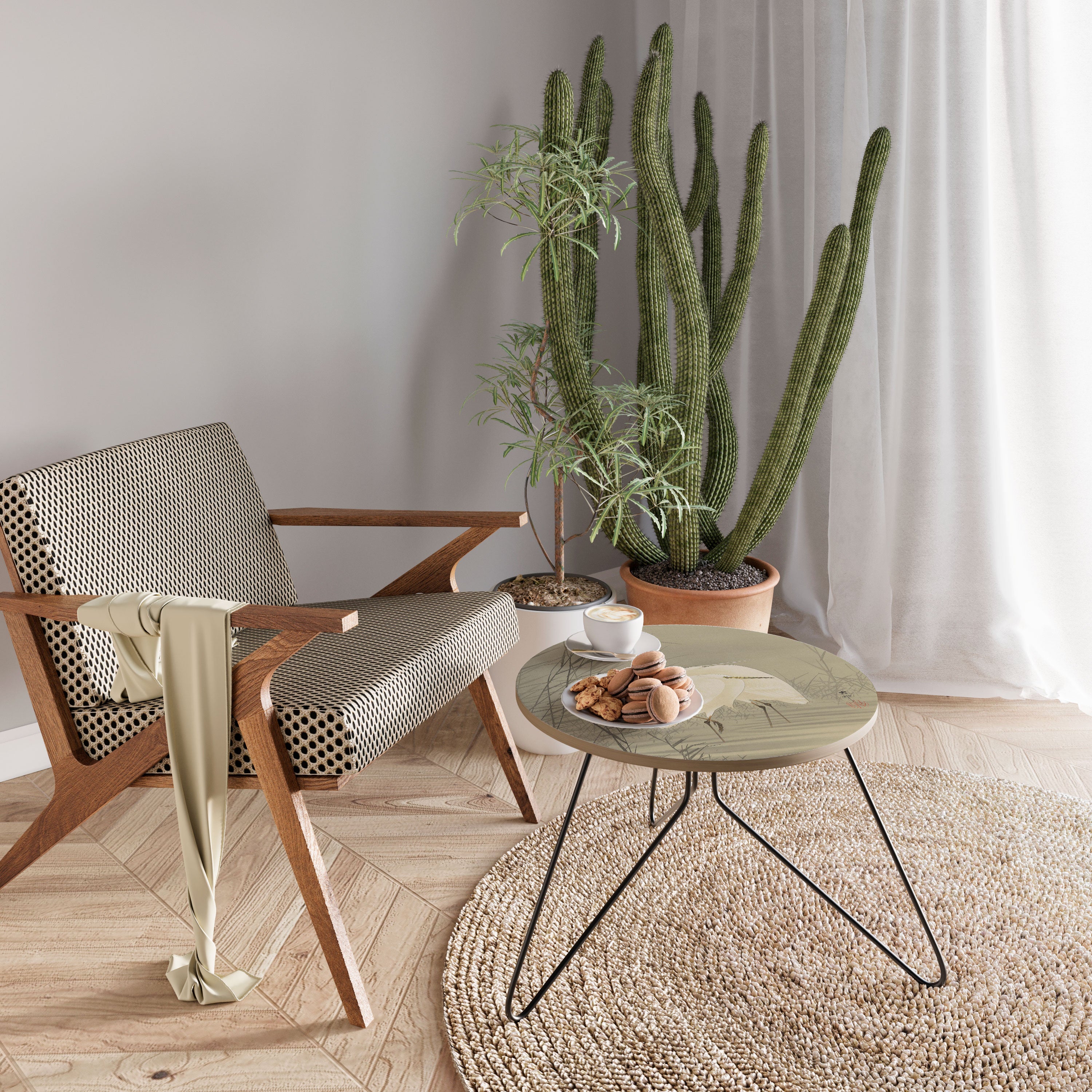 ZILVERREIGERS IN MOERAS Coffee Table