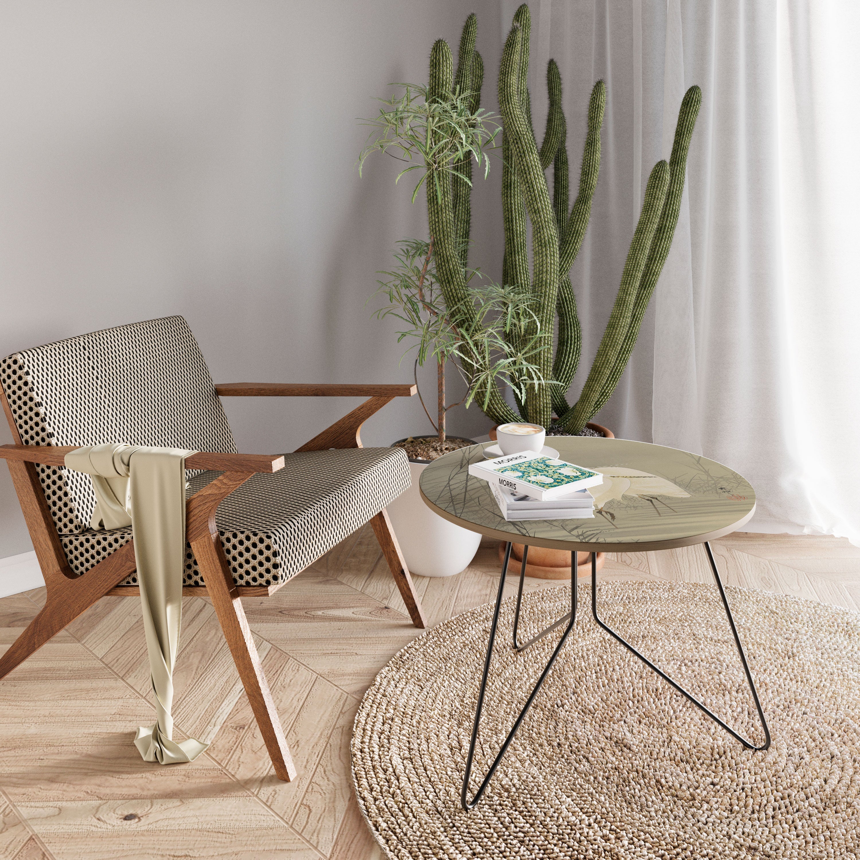 ZILVERREIGERS IN MOERAS Coffee Table