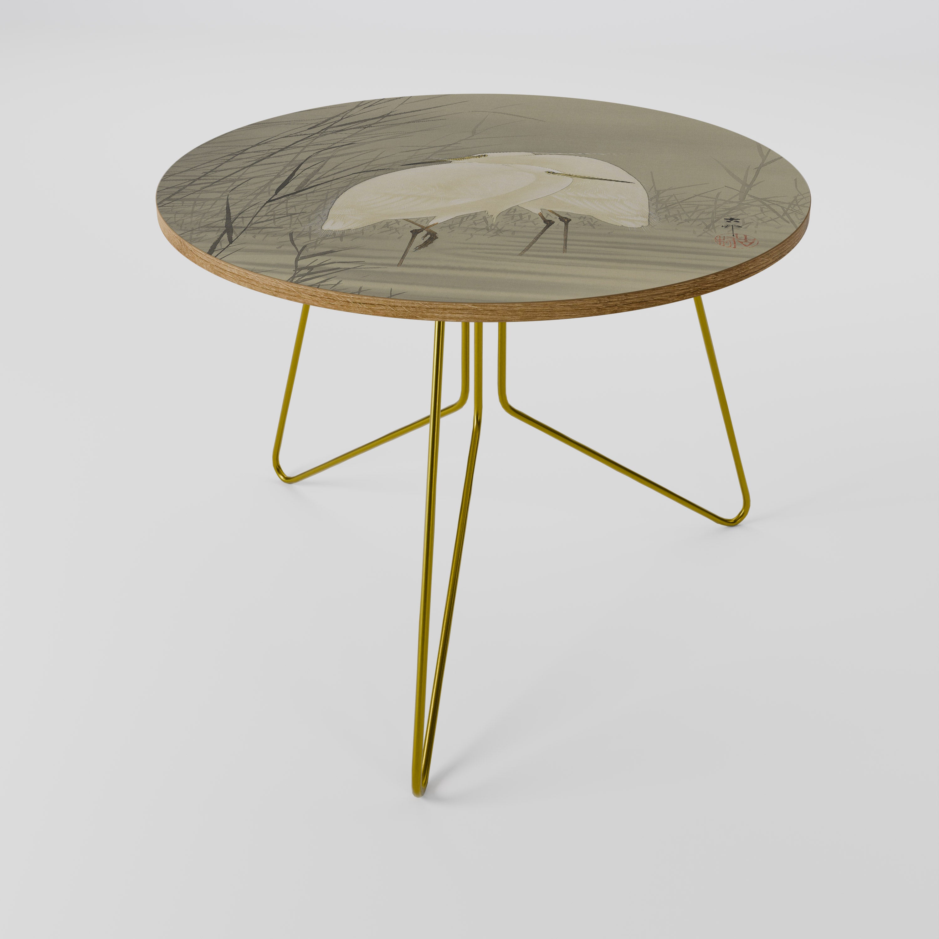 ZILVERREIGERS IN MOERAS Mesa de centro