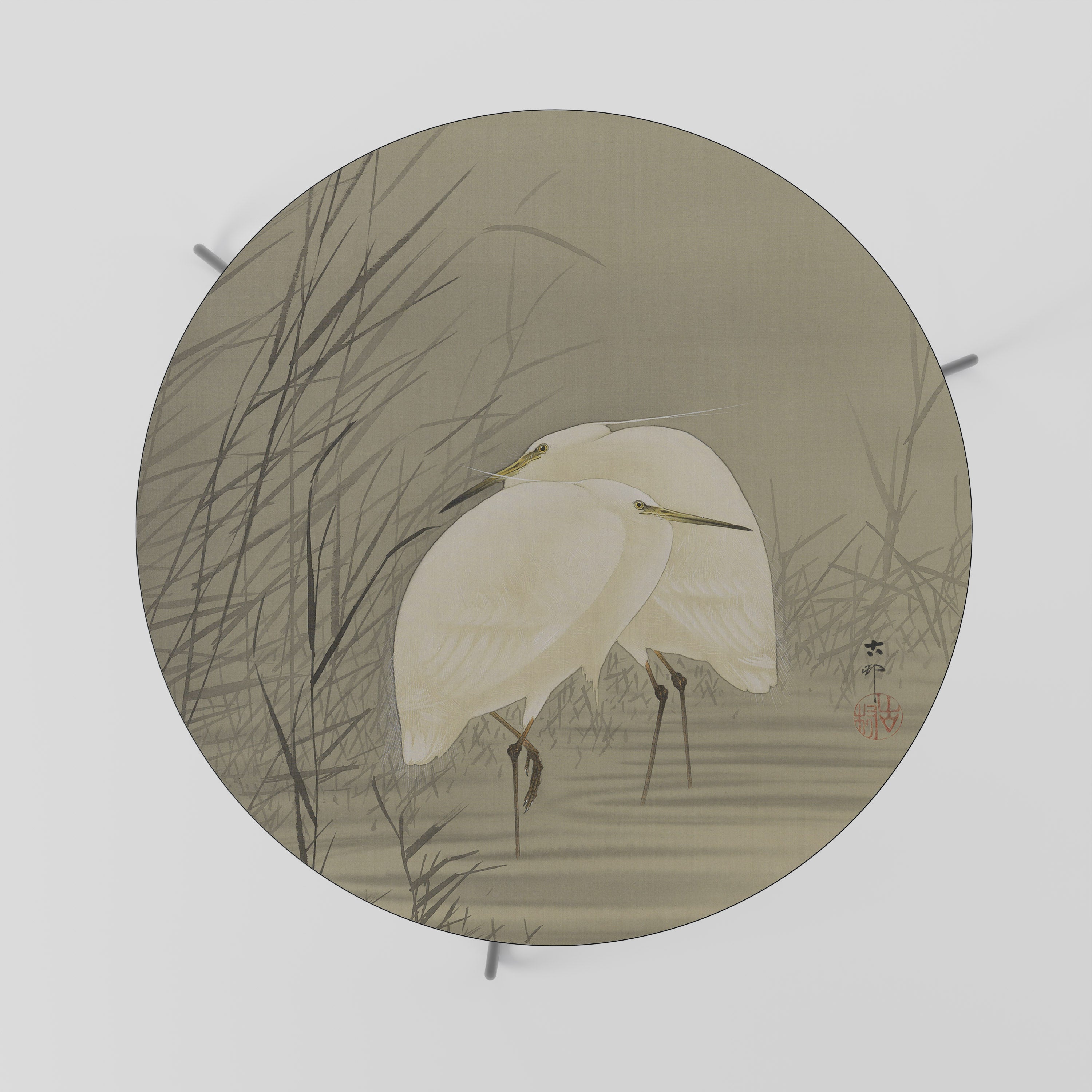 ZILVERREIGERS IN MOERAS Coffee Table