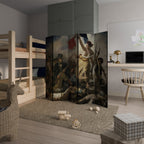 LIBERTY LEADING THE PEOPLE Παραβάν με 5 πάνελ