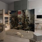 LIBERTY LEADING THE PEOPLE Rumsavdelare 6 paneler