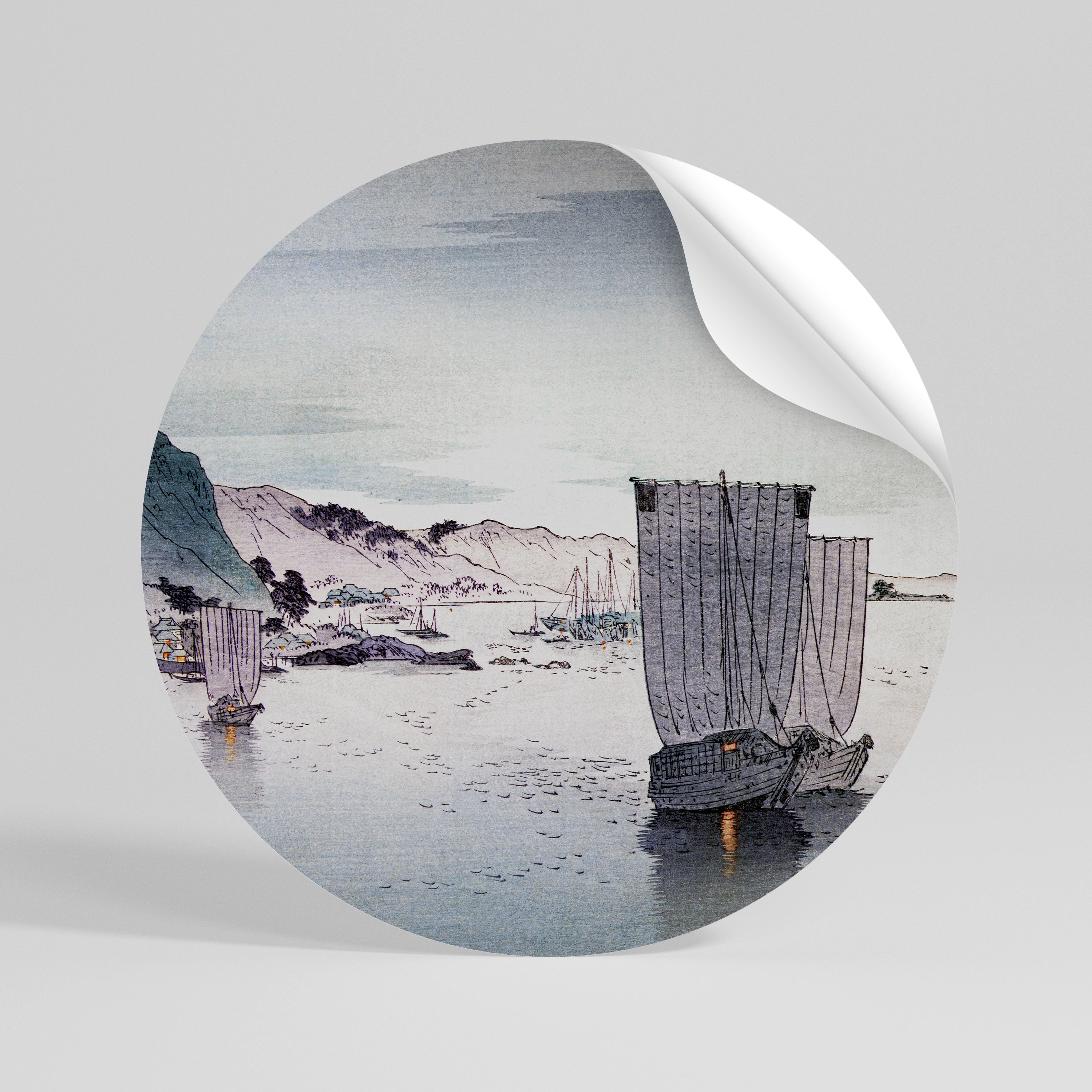 YĹŞGURE NO HANSEN Adesivo rotondo riposizionabile