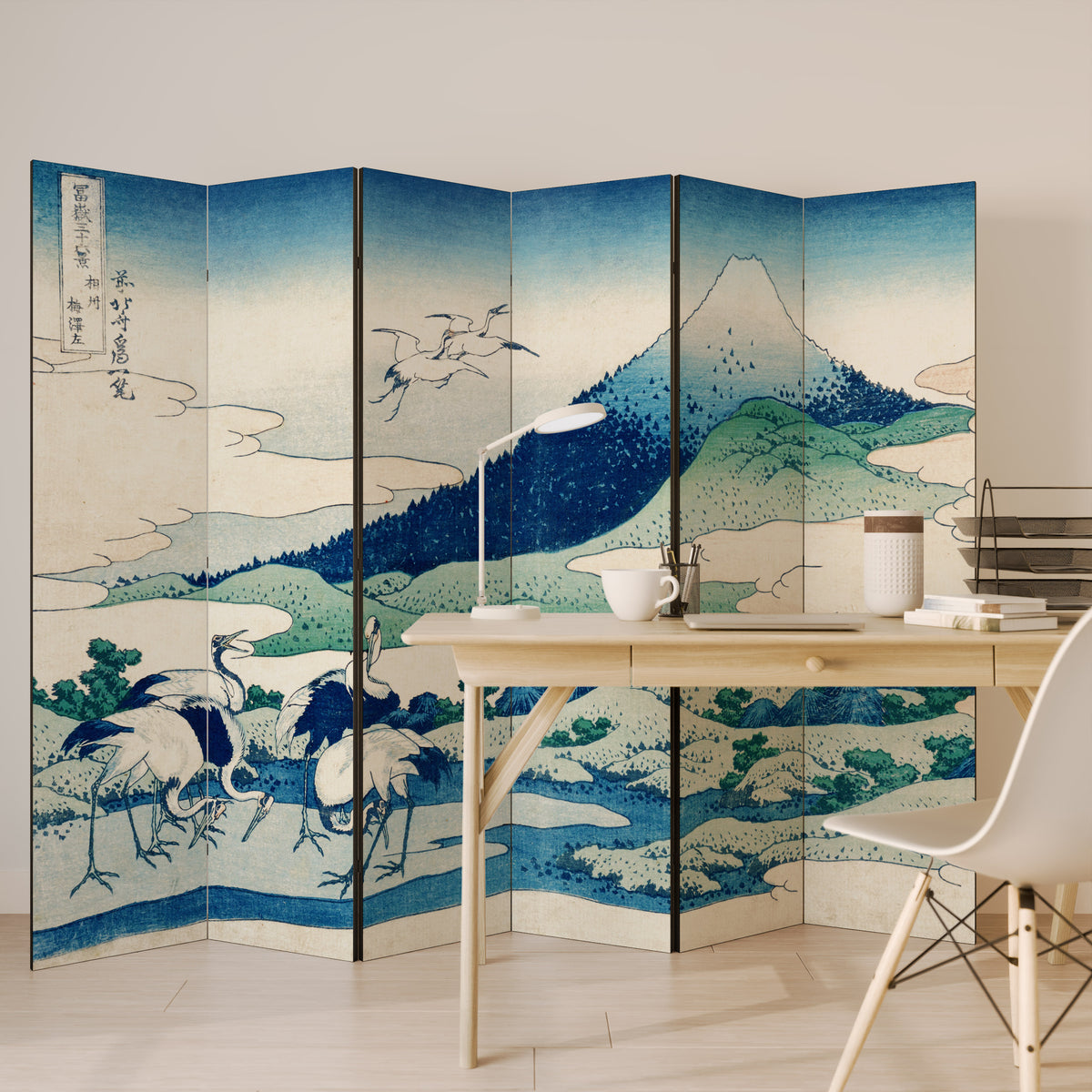 UMEZAWA MANOR 6-Panel Room Divider