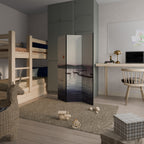 BOATS AND SETTING SUN 3dílný paraván