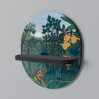 THE REPAST OF THE LION Decorative Art Shelf