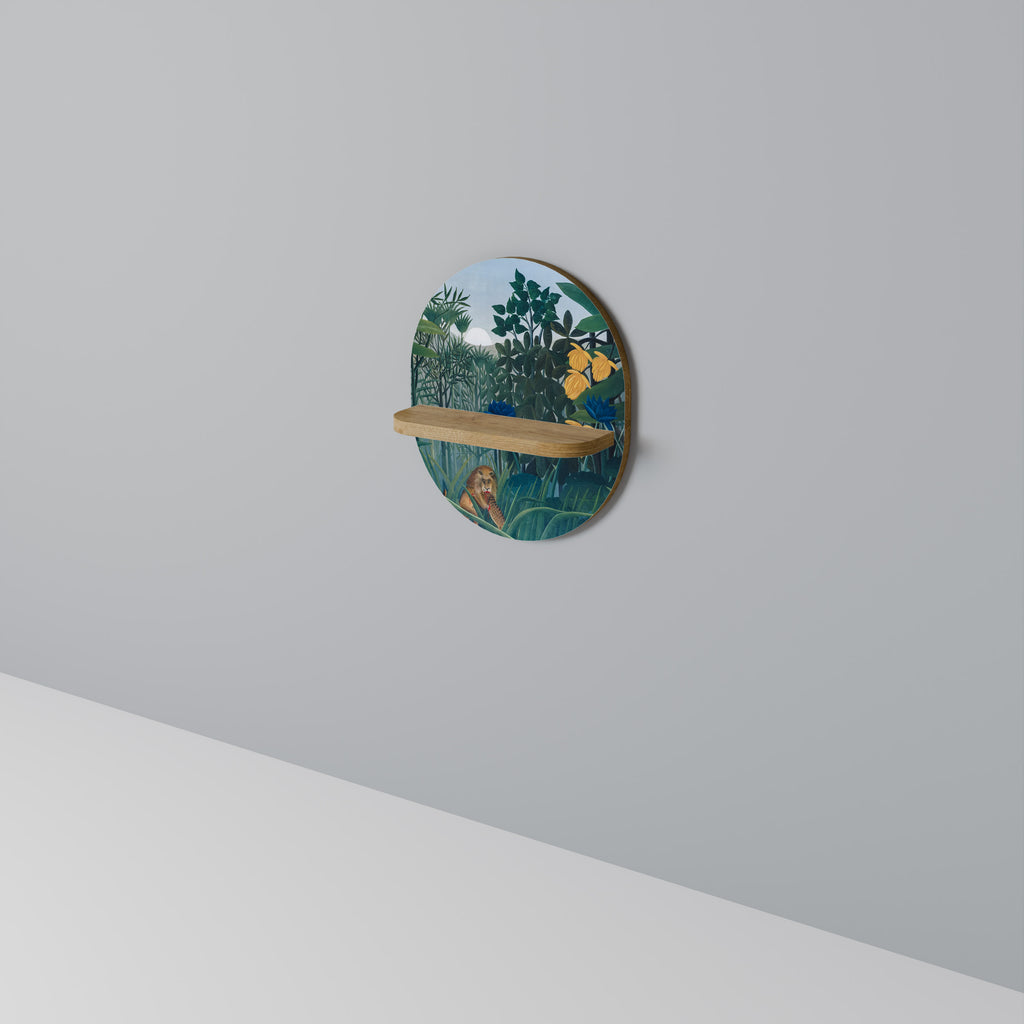 THE REPAST OF THE LION Decorative Art Shelf