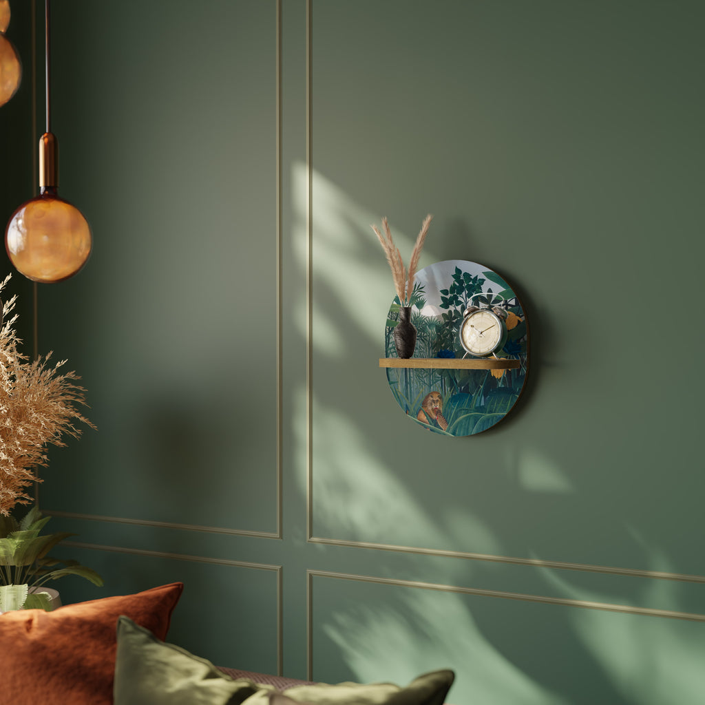 THE REPAST OF THE LION Decorative Art Shelf