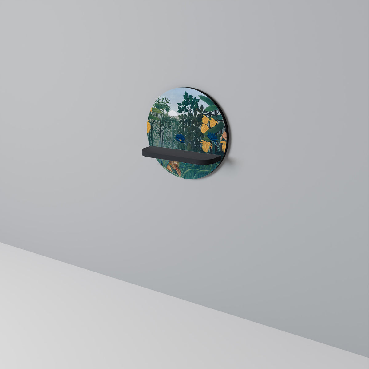 THE REPAST OF THE LION Dekoratives Wandregal