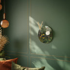 VIRGIN FOREST WITH SUNSET Decorative Art Shelf