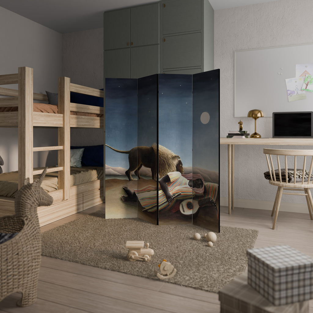 THE SLEEPING GYPSY Rumsavdelare 4 paneler