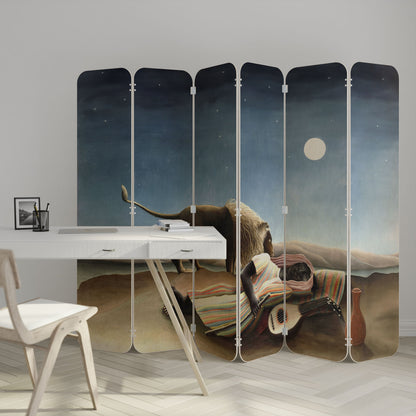 THE SLEEPING GYPSY 6-Panel Plywood Room Divider