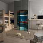 NIGHTHAWKS 3dílný paraván