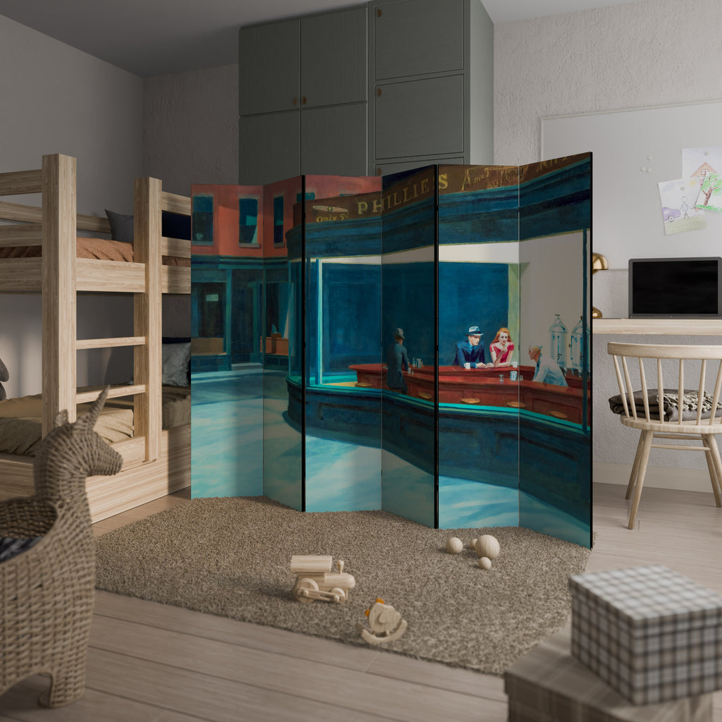 NIGHTHAWKS 6dílný paraván