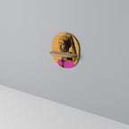 HER WITH A PEARL Decorative Art Shelf