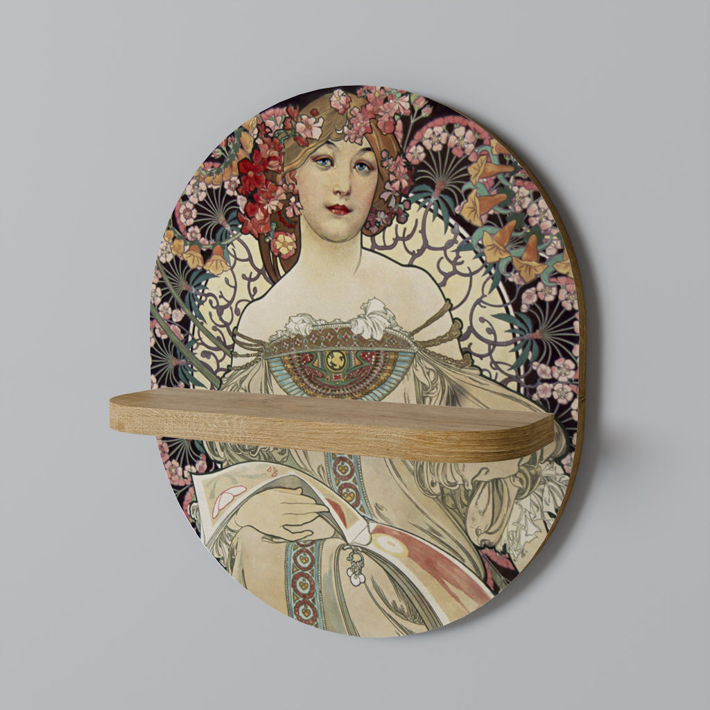 CHAMPENOIS IMPRIMEUR Decorative Art Shelf