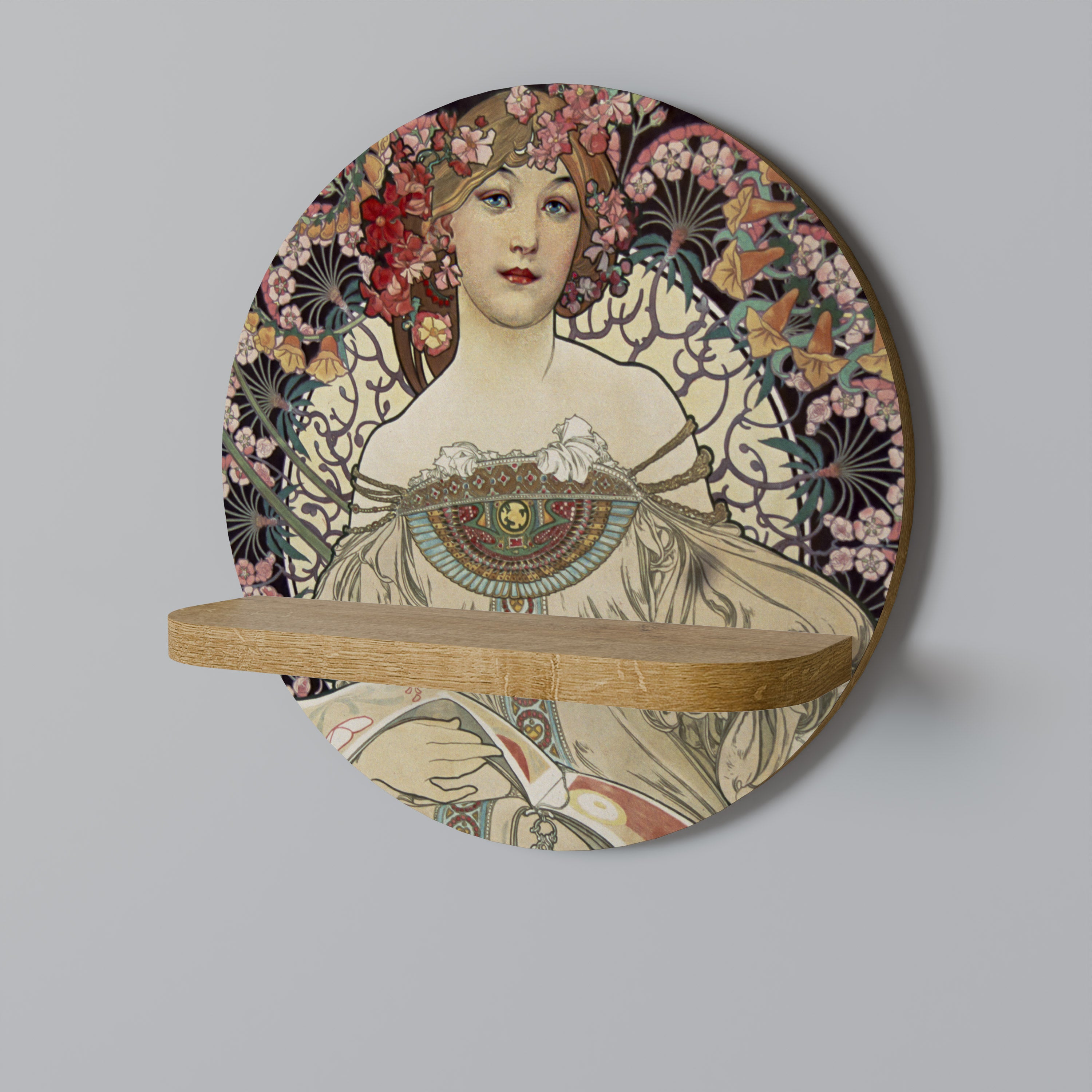 CHAMPENOIS IMPRIMEUR Decorative Art Shelf