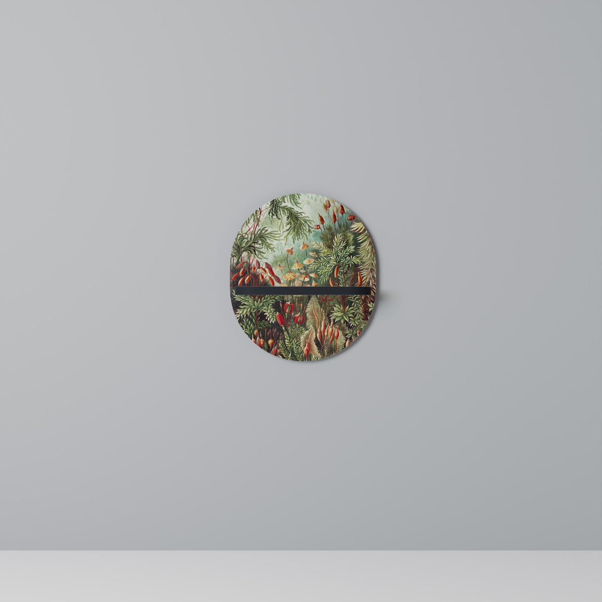 MUSCINAE LAUBMOOSE Dekoratives Wandregal