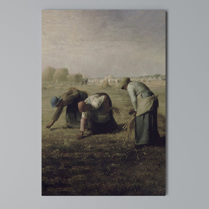 THE GLEANERS Cuadro en lienzo vertical