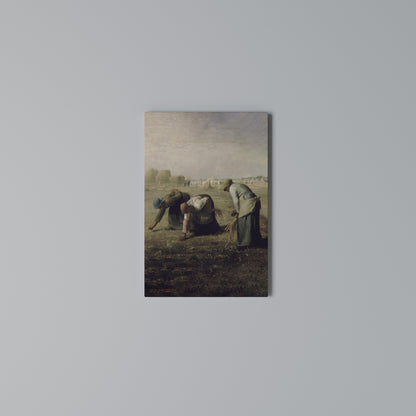 THE GLEANERS Cuadro en lienzo vertical