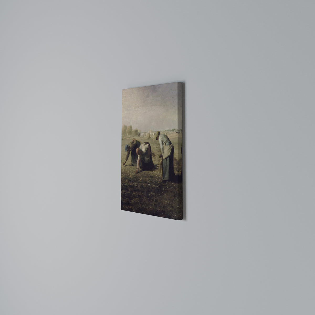 THE GLEANERS Cuadro en lienzo vertical