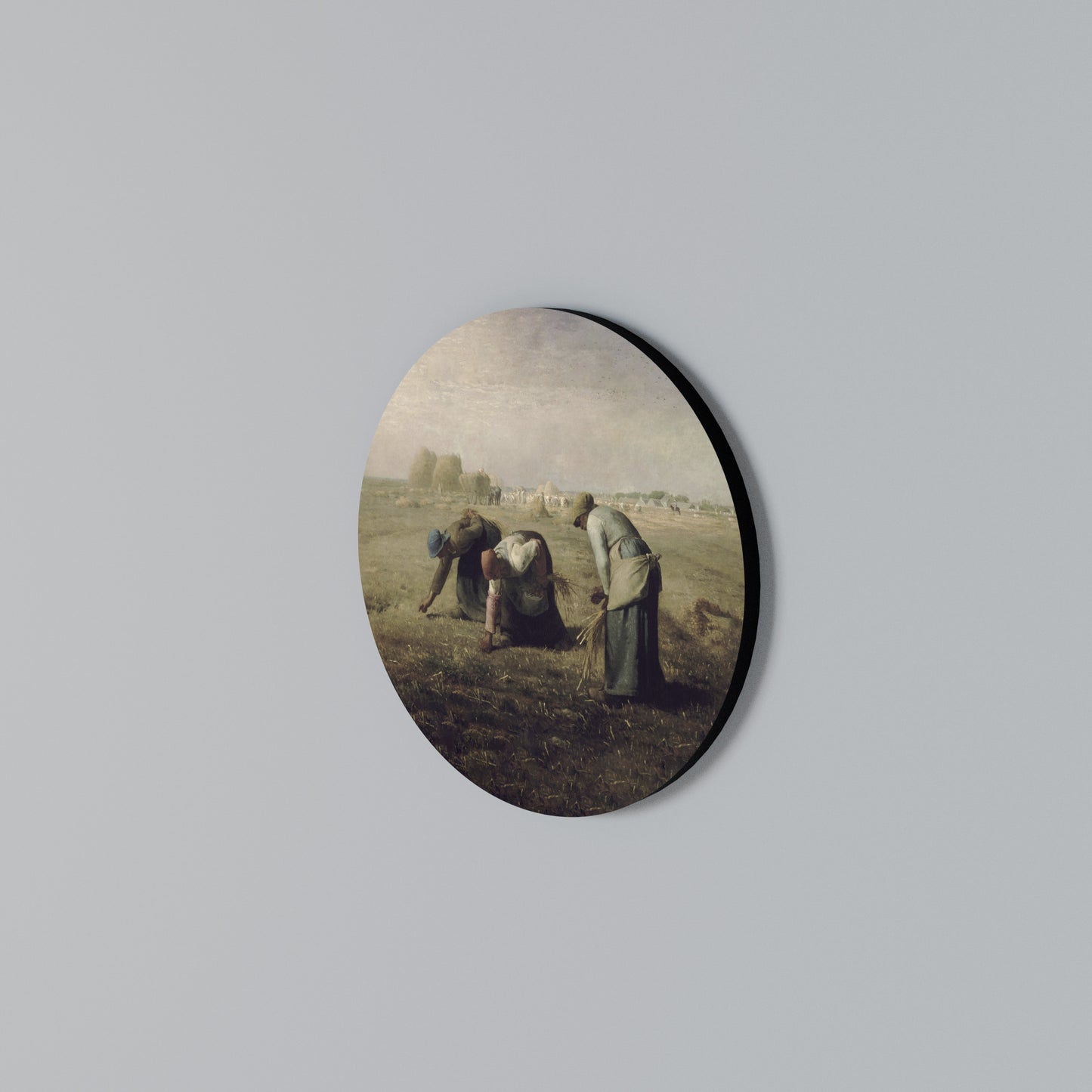 THE GLEANERS Arte de pared redondo