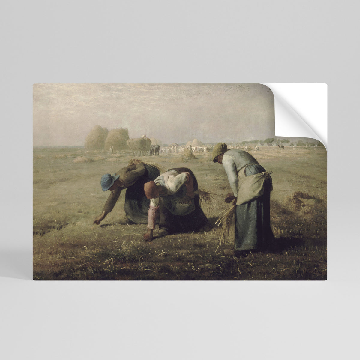 THE GLEANERS Poster Orizzontale Adesivo