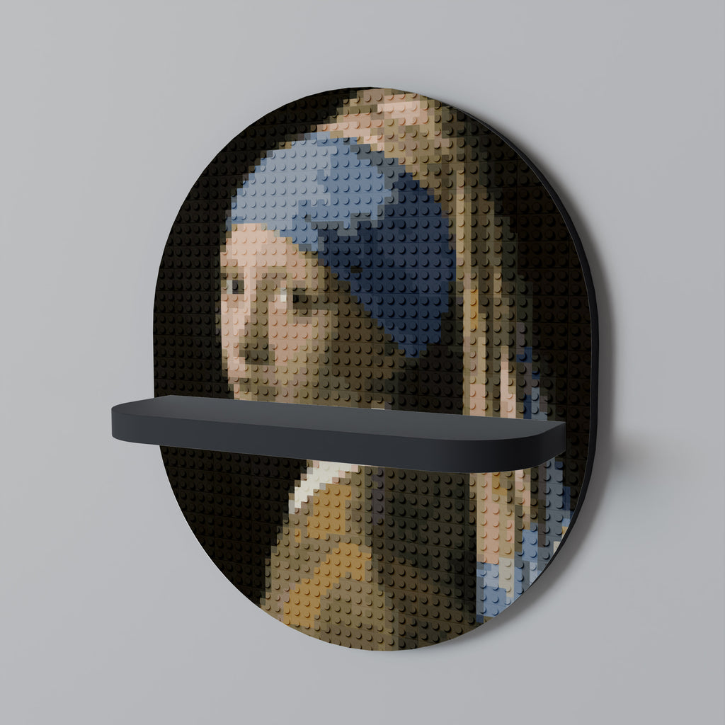 STRUCTURAL MASTERPIECE Decorative Art Shelf