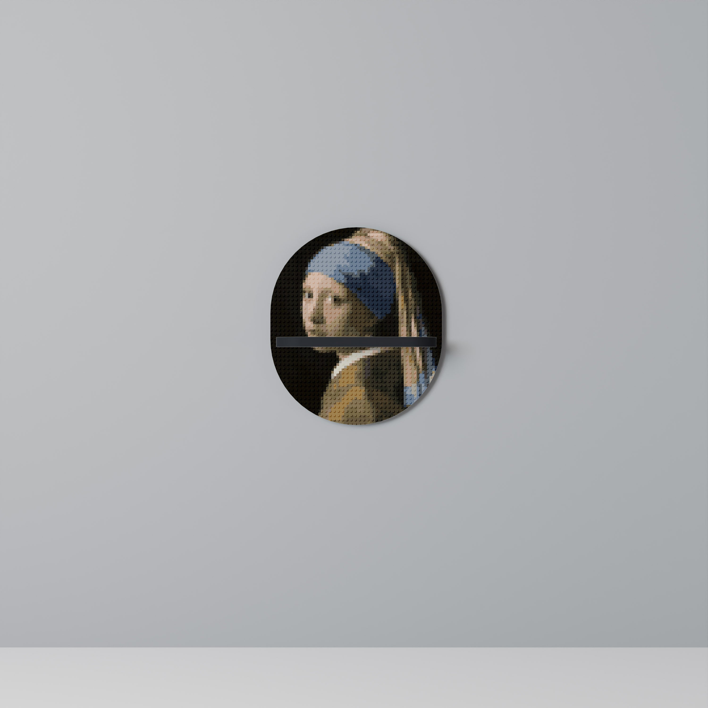 STRUCTURAL MASTERPIECE Decorative Art Shelf