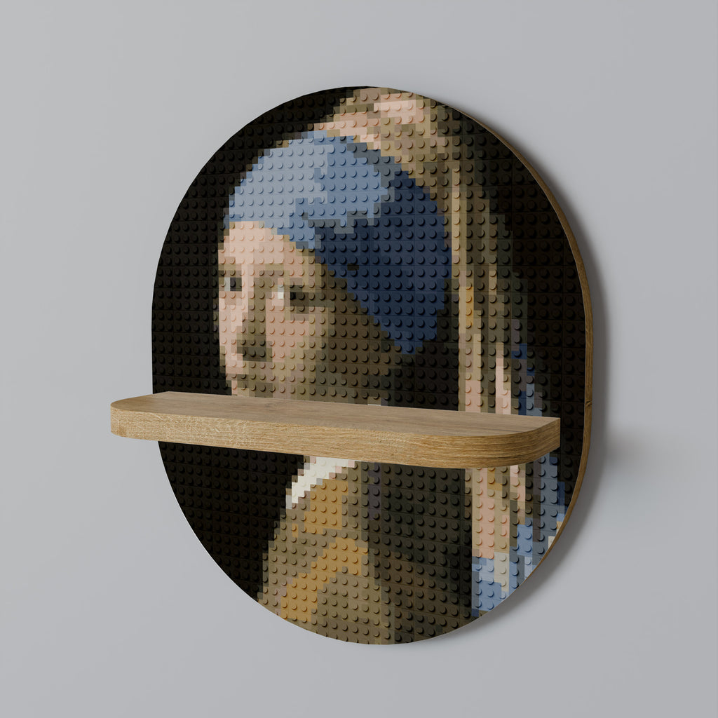 STRUCTURAL MASTERPIECE Decorative Art Shelf